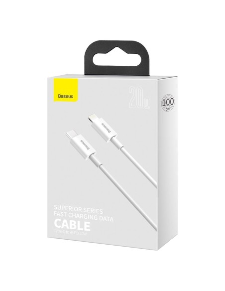 Kabelis iPhone USB Type C - Lightning Power Delivery 20W 1m baltas
 
Kabelis iPhone USB Type C - Lightning Power Delivery 20W 1m baltas