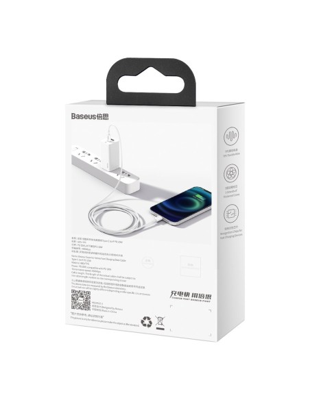 Kabelis iPhone USB Type C - Lightning Power Delivery 20W 1m baltas
 
Kabelis iPhone USB Type C - Lightning Power Delivery 20W 1m baltas