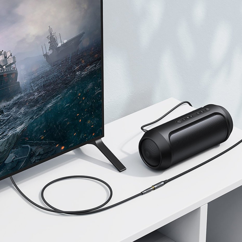 
Prailginamasis laidas AUX kabeliui 3,5 mm mini lizdas 1 m
