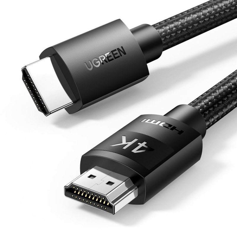 
Patvarus pintas kabelis HDMI 2.0 4K 2m juodas
