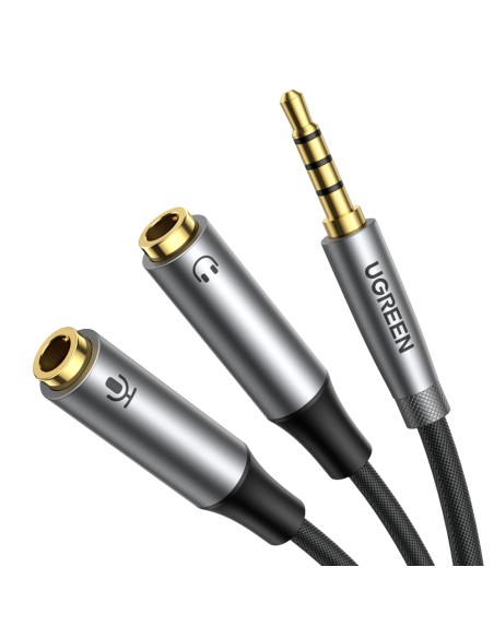 AUX kabelio skirstytuvas 3,5 mm kištukas ausinėms ir mikrofono įdėklas 20 cm juodas
 
AUX kabelio skirstytuvas 3,5 mm kištukas ausinėms ir mikrofono įdėklas 20 cm juodas