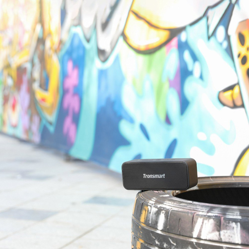 Element T2 Plus 20W belaidė Bluetooth garsiakalbė juoda