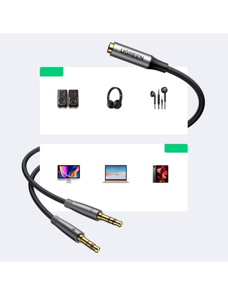 AUX kabelio skirstytuvas 3,5 mm lizdas ausinėms ir mikrofono kištukinis 20 cm juodas
 
AUX kabelio skirstytuvas 3,5 mm lizdas ausinėms ir mikrofono kištukinis 20 cm juodas