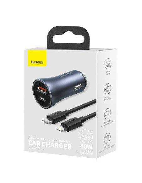 Greitas USB-C automobilinis įkroviklis USB 40W PD QC SCP FCP AFC + USB-C laidas - žaibo pilka
 
Greitas USB-C automobilinis įkroviklis USB 40W PD QC SCP FCP AFC + USB-C laidas - žaibo pilka