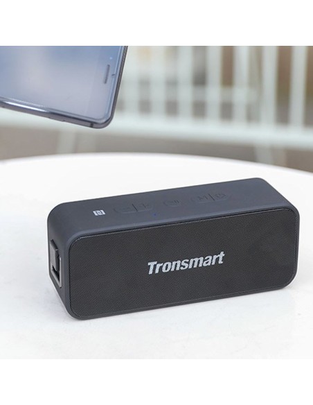 Element T2 Plus 20W belaidė Bluetooth garsiakalbė juoda Element T2 Plus 20W belaidė Bluetooth garsiakalbė juoda