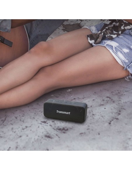 Element T2 Plus 20W belaidė Bluetooth garsiakalbė juoda Element T2 Plus 20W belaidė Bluetooth garsiakalbė juoda