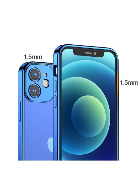 Itin plonas skaidrus dėklas su metaliniu rėmeliu, skirtas iPhone 12, juodas
 
Itin plonas skaidrus dėklas su metaliniu rėmeliu, skirtas iPhone 12, juodas