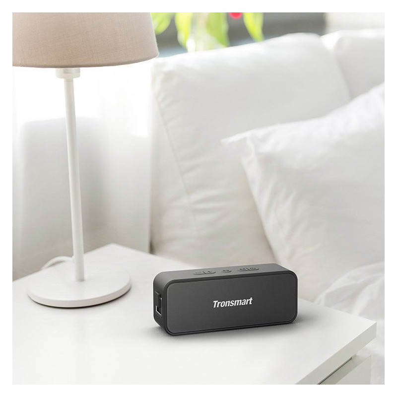 Element T2 Plus 20W belaidė Bluetooth garsiakalbė juoda