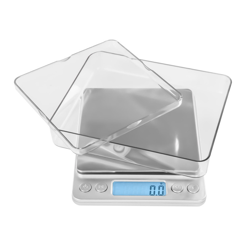 Tikslios papuošalų svarstyklės SBS-TW-3000/100 iki 3000g / 0,1g