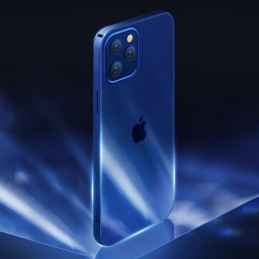 
NBS itin plonas skaidrus dėklas su metaliniu rėmeliu, skirtas iPhone 12 mini black
