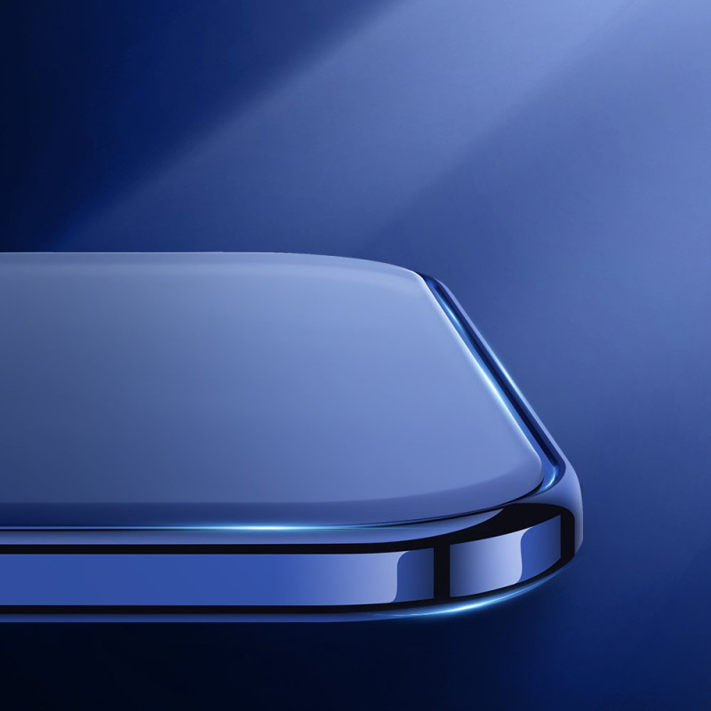 NBS itin plonas skaidrus dėklas su metaliniu rėmeliu, skirtas iPhone 12 Pro Max žalias