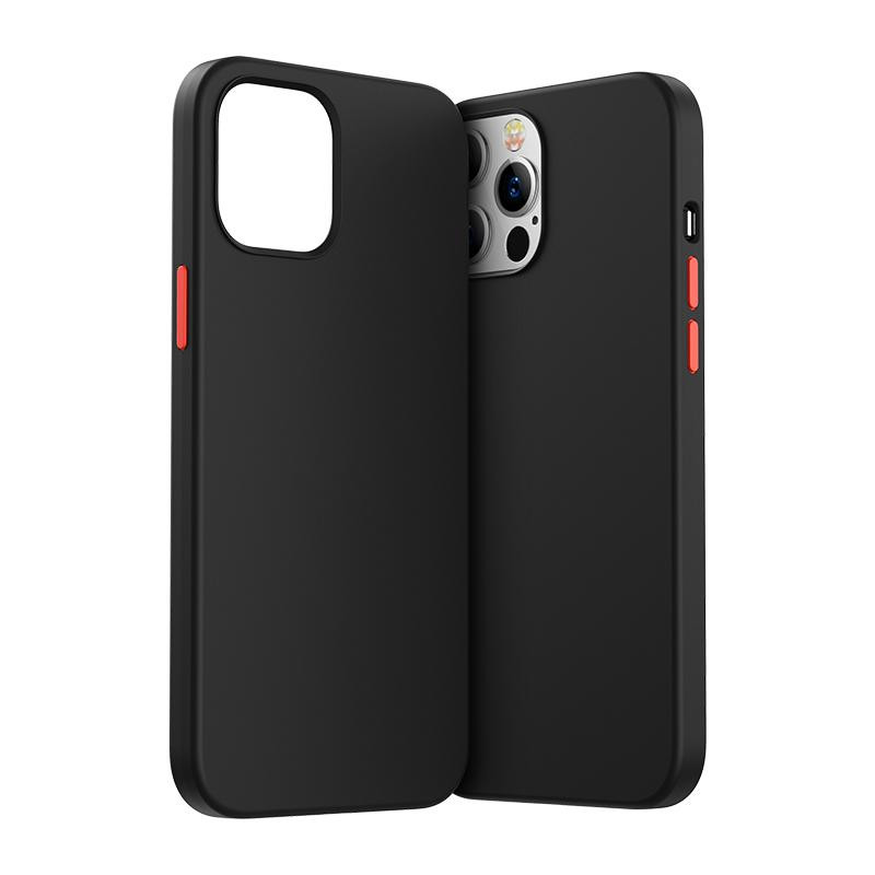 
Apsauginis dėklas iPhone 12 mini Color Series juodas
