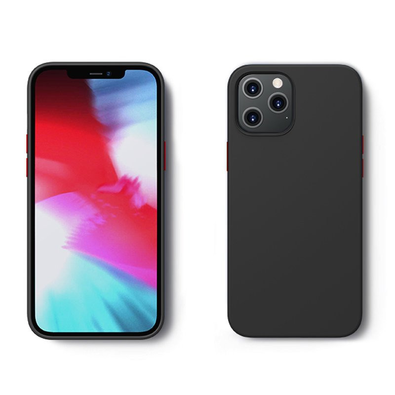 Apsauginis dėklas iPhone 12 mini Color Series juodas