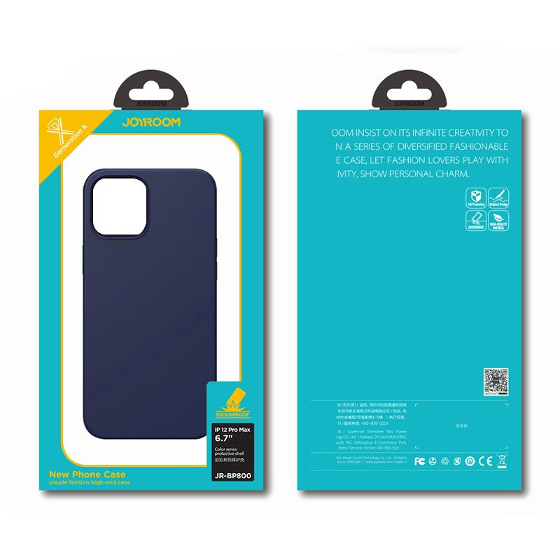 Apsauginis dėklas iPhone 12 mini Color Series juodas