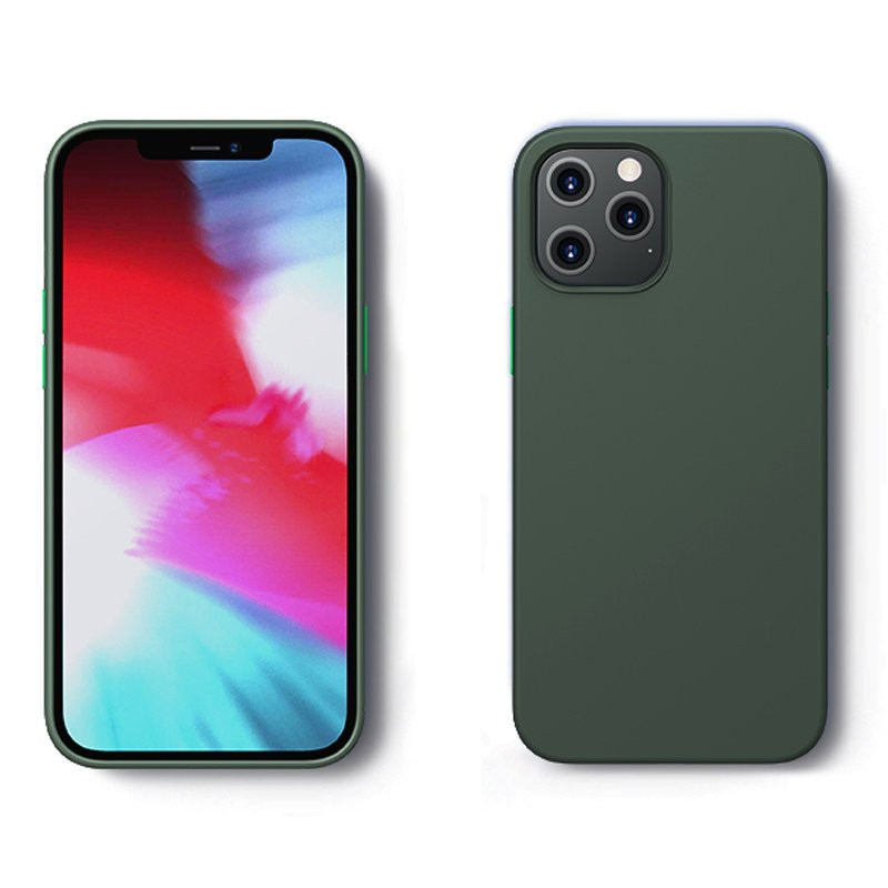 Apsauginis dėklas iPhone 12 mini Color Series žalias