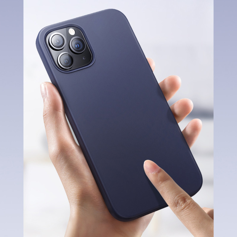Apsauginis dėklas iPhone 12 Pro Max Color Series juodas