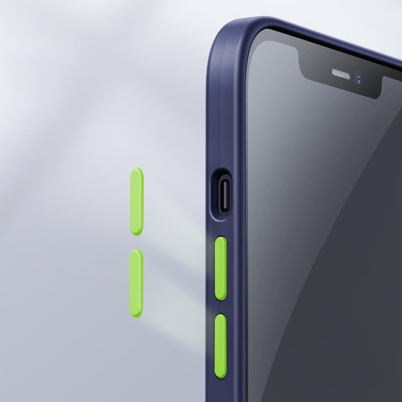 Apsauginis dėklas iPhone 12 Pro Max Color Series juodas