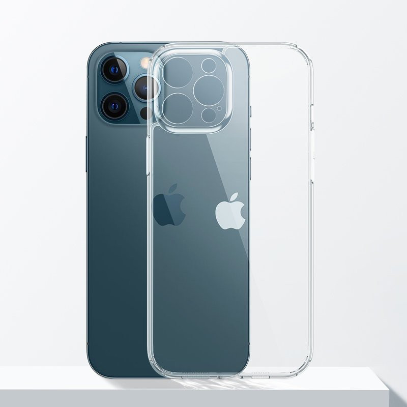 Apsauginis šarvuotas dėklas iPhone 12 Pro Max Crystal Series skaidrus