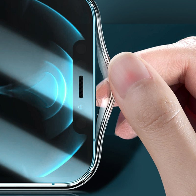 Apsauginis šarvuotas dėklas iPhone 12 Pro Max Crystal Series skaidrus
