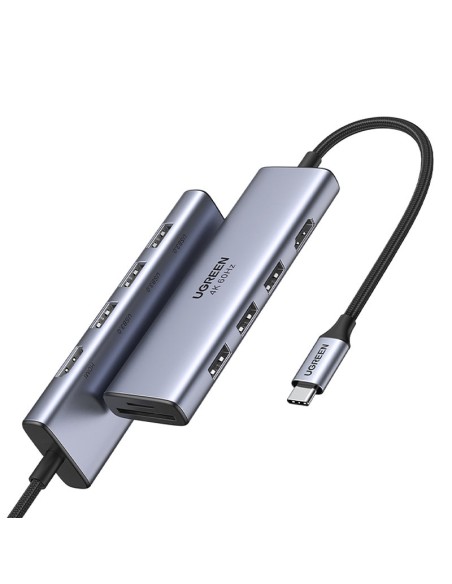 6 viename daugiafunkcis USB-C HUB – 3x USB HDMI 4K SD ir TF kortelių skaitytuvas pilkas
 
6 viename daugiafunkcis USB-C HUB – 3x USB HDMI 4K SD ir TF kortelių skaitytuvas pilkas