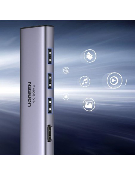 6 viename daugiafunkcis USB-C HUB – 3x USB HDMI 4K SD ir TF kortelių skaitytuvas pilkas
 
6 viename daugiafunkcis USB-C HUB – 3x USB HDMI 4K SD ir TF kortelių skaitytuvas pilkas