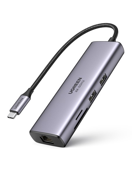 7 viename daugiafunkcis USB-C HUB – 2x USB HDMI 4K SD ir TF kortelių skaitytuvas USB-C RJ45 1Gbps pilka
 
7 viename daugiafunkcis USB-C HUB – 2x USB HDMI 4K SD ir TF kortelių skaitytuvas USB-C RJ45 1Gbps pilka