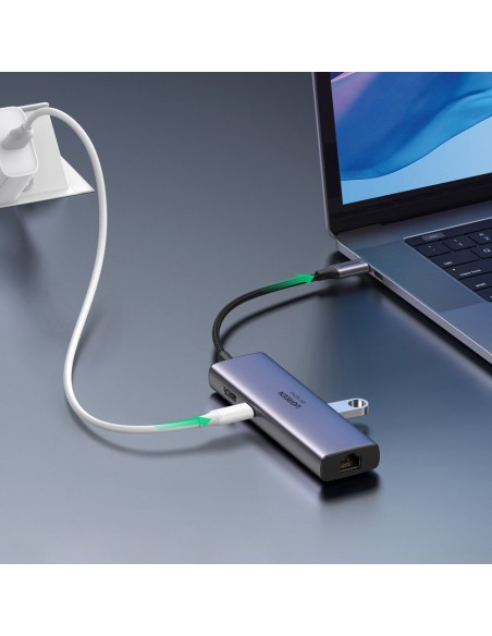 7 viename daugiafunkcis USB-C HUB – 2x USB HDMI 4K SD ir TF kortelių skaitytuvas USB-C RJ45 1Gbps pilka
 
7 viename daugiafunkcis USB-C HUB – 2x USB HDMI 4K SD ir TF kortelių skaitytuvas USB-C RJ45 1Gbps pilka