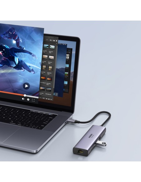 7 viename daugiafunkcis USB-C HUB – 2x USB HDMI 4K SD ir TF kortelių skaitytuvas USB-C RJ45 1Gbps pilka
 
7 viename daugiafunkcis USB-C HUB – 2x USB HDMI 4K SD ir TF kortelių skaitytuvas USB-C RJ45 1Gbps pilka
