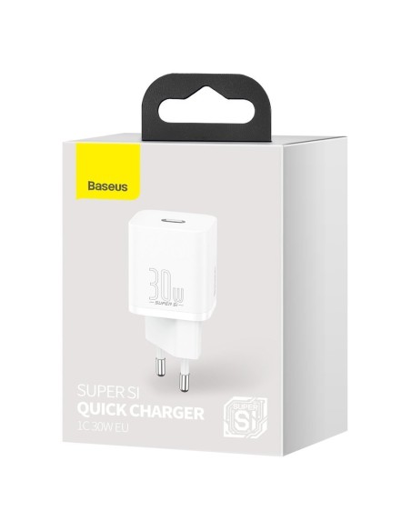 Itin greitas Si 1C USB-C 30W PD QC sieninis įkroviklis baltas
 
Itin greitas Si 1C USB-C 30W PD QC sieninis įkroviklis baltas