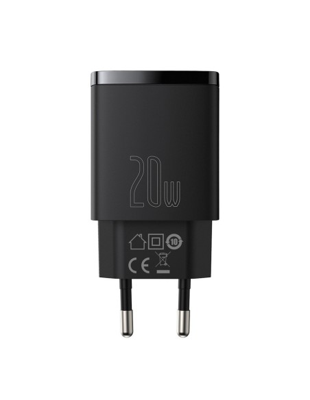 Kompaktiškas USB greitas įkroviklis USB-C 20W 3A PD QC 3.0 juodas
 
Kompaktiškas USB greitas įkroviklis USB-C 20W 3A PD QC 3.0 juodas