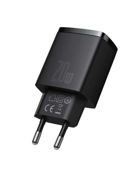 Kompaktiškas USB greitas įkroviklis USB-C 20W 3A PD QC 3.0 juodas
 
Kompaktiškas USB greitas įkroviklis USB-C 20W 3A PD QC 3.0 juodas