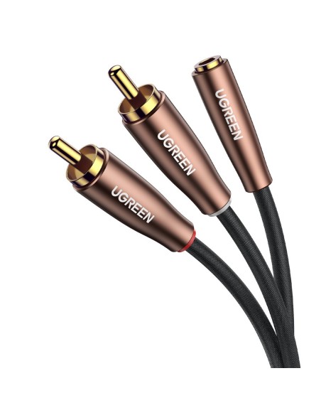 Adapterio kabelio garso kabelis 3,5 mm mini lizdas - 2x RCA kištukas, 5 m ruda
 
Adapterio kabelio garso kabelis 3,5 mm mini lizdas - 2x RCA kištukas, 5 m ruda