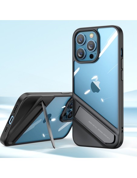 Tvirtas dėklas su gelio rėmeliu ir stovu iPhone 13, juodas
 
Tvirtas dėklas su gelio rėmeliu ir stovu iPhone 13, juodas