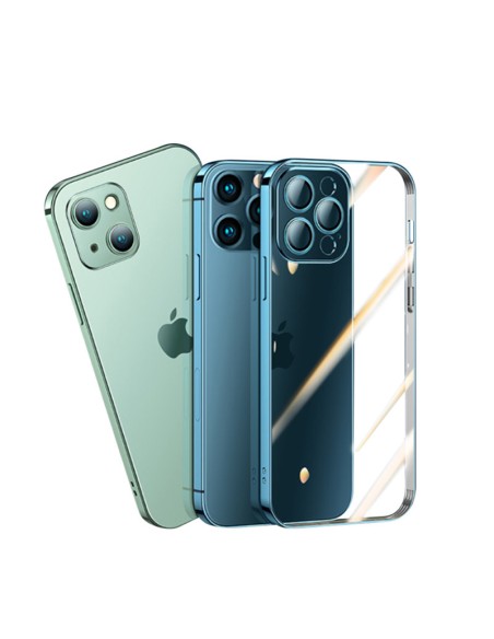 Dėklo dangtelis skirtas iPhone 13, korpusas su mėlynu metaliniu rėmeliu
 
Dėklo dangtelis skirtas iPhone 13, korpusas su mėlynu metaliniu rėmeliu