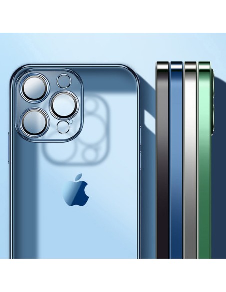 Dėklo dangtelis skirtas iPhone 13, korpusas su mėlynu metaliniu rėmeliu
 
Dėklo dangtelis skirtas iPhone 13, korpusas su mėlynu metaliniu rėmeliu