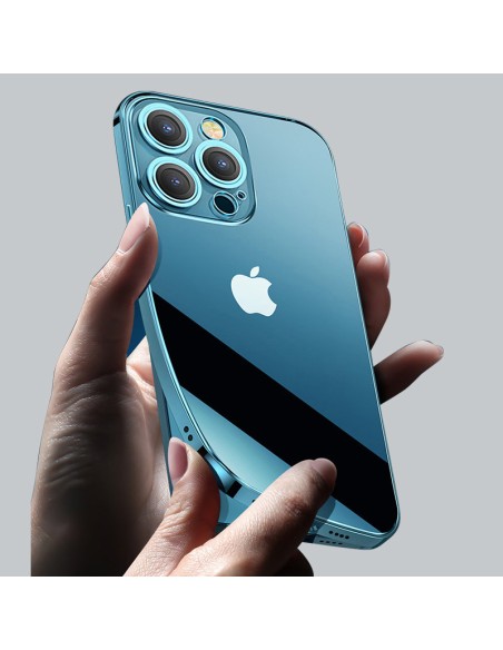 Dėklo dangtelis skirtas iPhone 13, korpusas su mėlynu metaliniu rėmeliu
 
Dėklo dangtelis skirtas iPhone 13, korpusas su mėlynu metaliniu rėmeliu