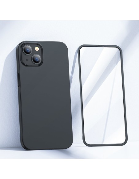Dėklo dangtelis iPhone 13, galinis ir priekinis korpusas + grūdintas stiklas, juodas
 
Dėklo dangtelis iPhone 13, galinis ir priekinis korpusas + grūdintas stiklas, juodas