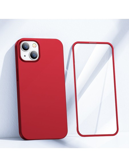 Dėklo dangtelis iPhone 13, galinis ir priekinis korpusas + grūdintas stiklas, raudonas
 
Dėklo dangtelis iPhone 13, galinis ir priekinis korpusas + grūdintas stiklas, raudonas