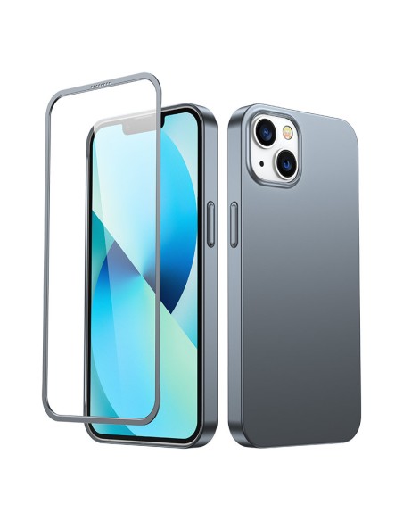 Dėklas iPhone 13, galinis ir priekinis dangtelis + grūdintas stiklas, pilkas
 
Dėklas iPhone 13, galinis ir priekinis dangtelis + grūdintas stiklas, pilkas