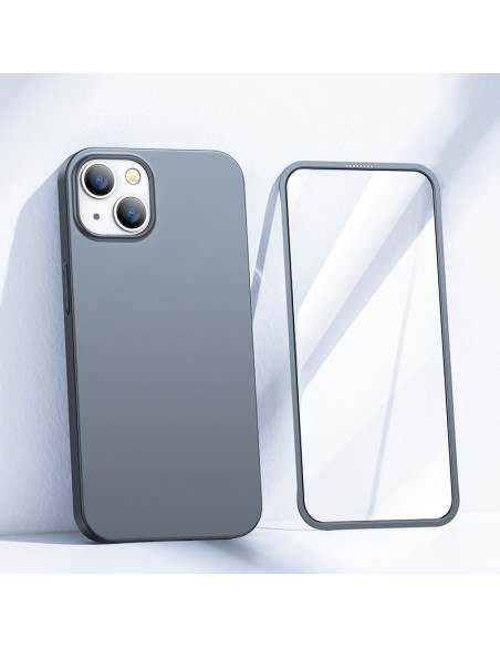 Dėklas iPhone 13, galinis ir priekinis dangtelis + grūdintas stiklas, pilkas
 
Dėklas iPhone 13, galinis ir priekinis dangtelis + grūdintas stiklas, pilkas
