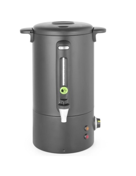 Warnik kavos šildytuvas su nenulašančiu čiaupu juodu Concept Line 10 l - Hendi 211458