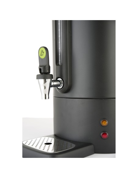 Warnik kavos šildytuvas su nenulašančiu čiaupu juodu Concept Line 10 l - Hendi 211458