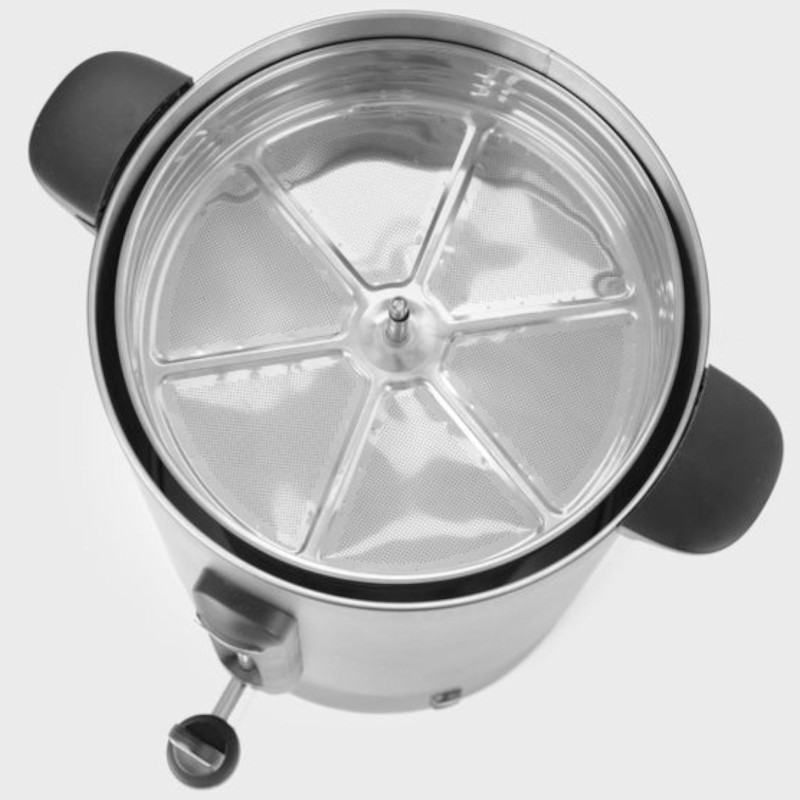 Warnik kavos šildytuvas su nenulašančiu čiaupu juodu Concept Line 10 l - Hendi 211458