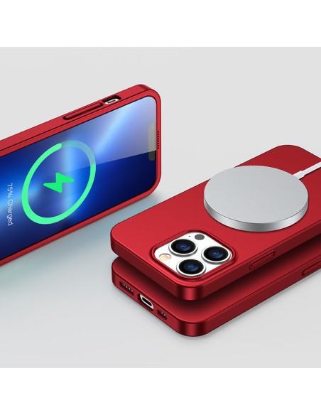 Dėklas iPhone 13 Pro, galinis ir priekinis dangtelis + grūdintas stiklas, raudonas
 
Dėklas iPhone 13 Pro, galinis ir priekinis dangtelis + grūdintas stiklas, raudonas