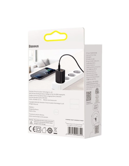 Greitas USB įkroviklis USB-C 30W PD QC Super Si Pro juodas
 
Greitas USB įkroviklis USB-C 30W PD QC Super Si Pro juodas