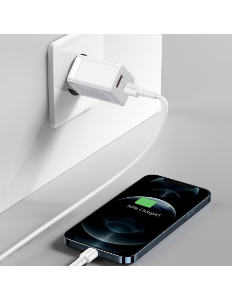 Greitas USB įkroviklis USB-C 30W PD QC Super Si Pro balta
 
Greitas USB įkroviklis USB-C 30W PD QC Super Si Pro balta