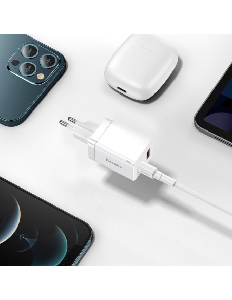Greitas USB įkroviklis USB-C 30W PD QC Super Si Pro balta
 
Greitas USB įkroviklis USB-C 30W PD QC Super Si Pro balta