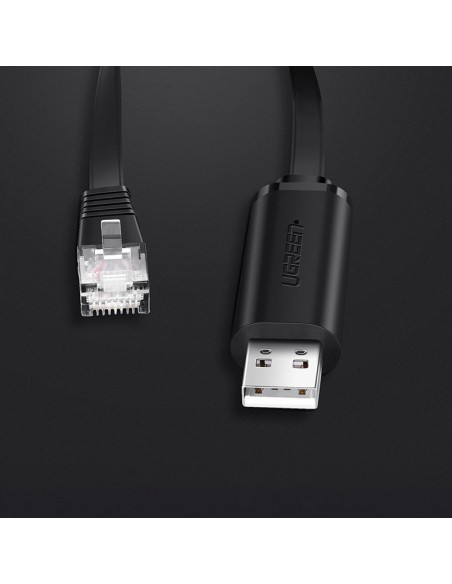 Konsolinis laidas, USB - RJ45 adapteris, vytos poros Ethernet kabelis, 1,5 m, juodas
 
Konsolinis laidas, USB - RJ45 adapteris, vytos poros Ethernet kabelis, 1,5 m, juodas
