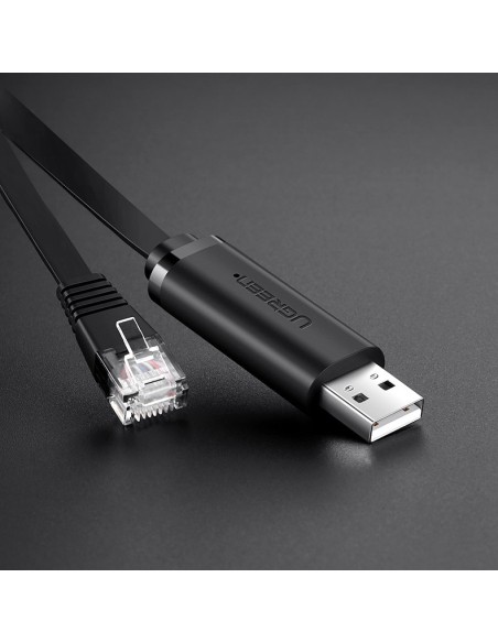 Konsolinis laidas, USB - RJ45 adapteris, vytos poros Ethernet kabelis, 1,5 m, juodas
 
Konsolinis laidas, USB - RJ45 adapteris, vytos poros Ethernet kabelis, 1,5 m, juodas