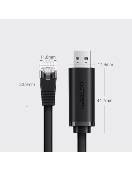 Konsolinis laidas, USB - RJ45 adapteris, vytos poros Ethernet kabelis, 1,5 m, juodas
 
Konsolinis laidas, USB - RJ45 adapteris, vytos poros Ethernet kabelis, 1,5 m, juodas